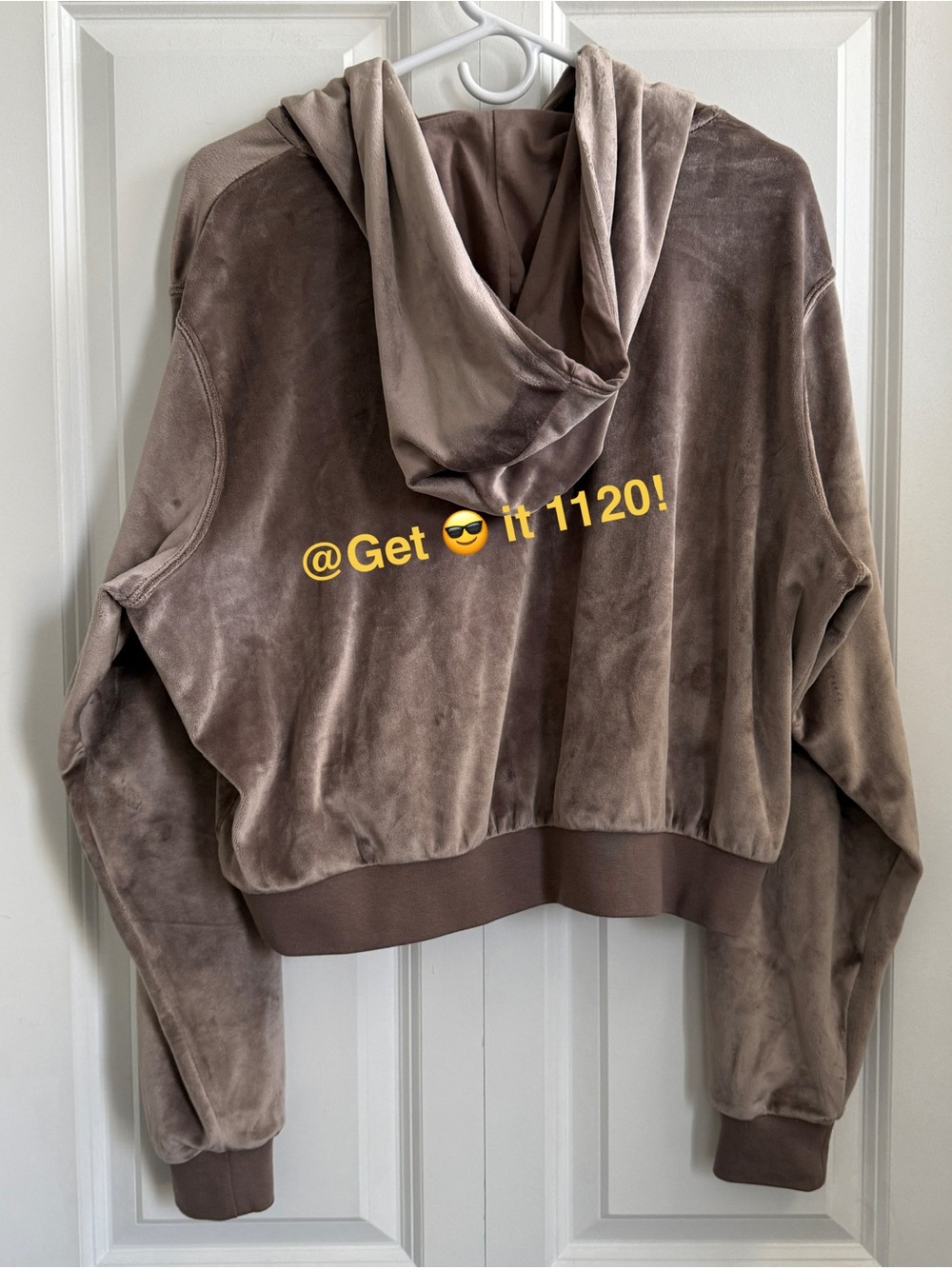 Bundle Nike Chill Knit Women's Velour Full-Zip Hoodie & Velour Trousers Size M - Picture 4 of 16